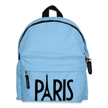 Eiffel Tower France Paris - Kinder Rucksack - Hellblau - Vorne