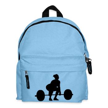Umsetze Startposition weiblich - Kinder Rucksack - Hellblau - Vorne