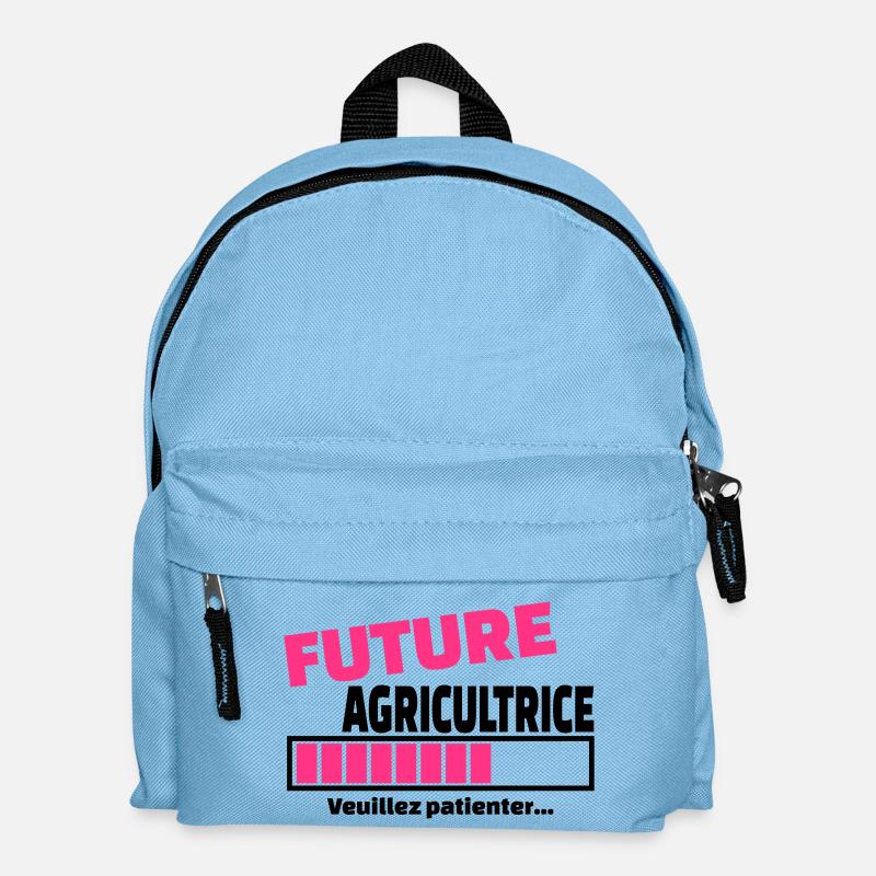 future agricultrice - Sac à dos Enfant - bleu clair