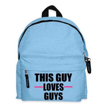 gay pride - Kids' Backpack - light blue - Front