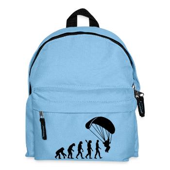 Evolution Parachute jumping - Kids' Backpack - light blue - Front