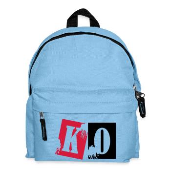 ko_boxing_02 - Kinder Rucksack - Hellblau - Vorne