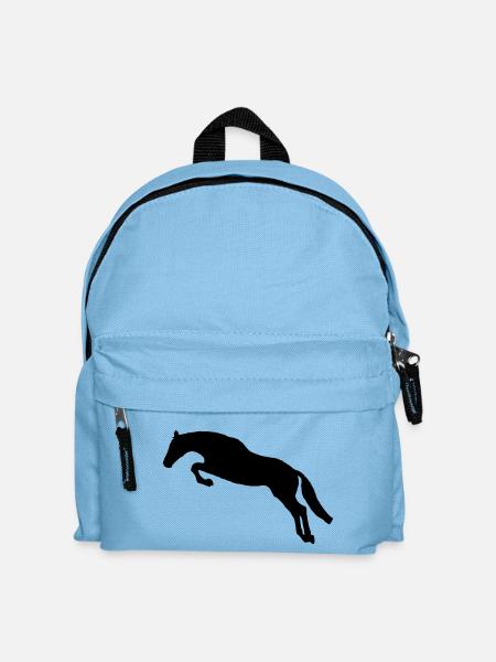 Horse - Kids' Backpack - light blue