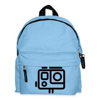 Action camera - Sac à dos Enfant - bleu clair - Devant