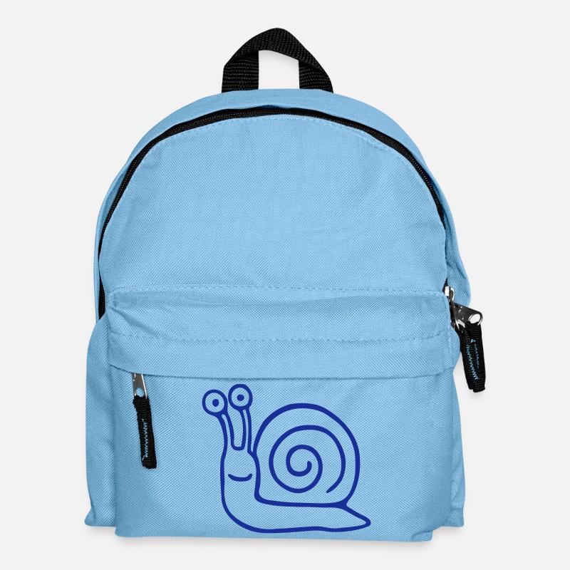 Schnecke 5.1 - Kinder Rucksack - Hellblau