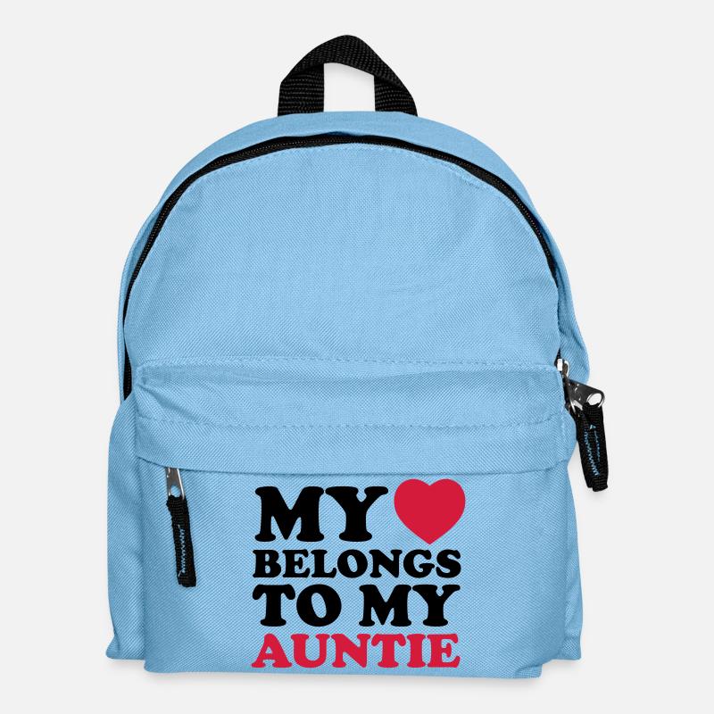 MHBTM auntie - Kids' Backpack - light blue