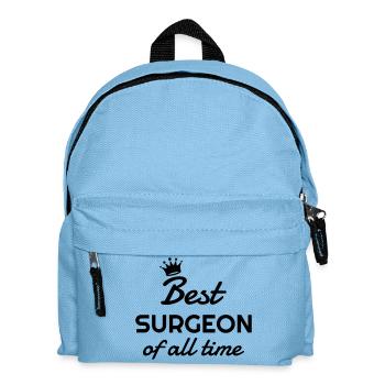 Doctor Arzt Surgeon Chirurg Surgery Chirurgie - Kids' Backpack - light blue - Front