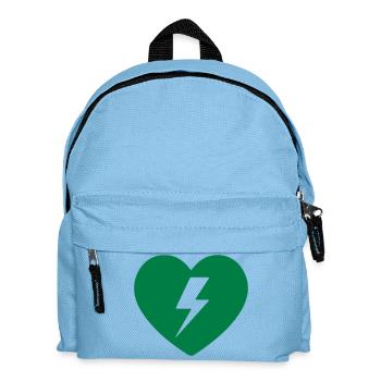 Premiers secours pour défibrillateur anti-échappement - Sac à dos Enfant - bleu clair - Devant