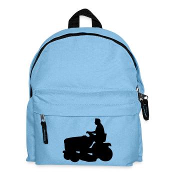 riding mower - Kinder Rucksack - Hellblau - Vorne