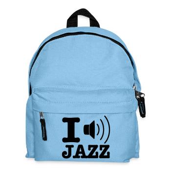 I love jazz / I music jazz - Sac à dos Enfant - bleu clair - Devant