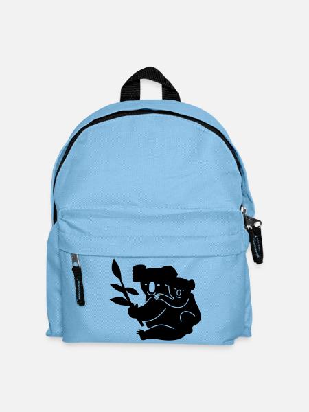 koala - Kinder Rucksack - Hellblau