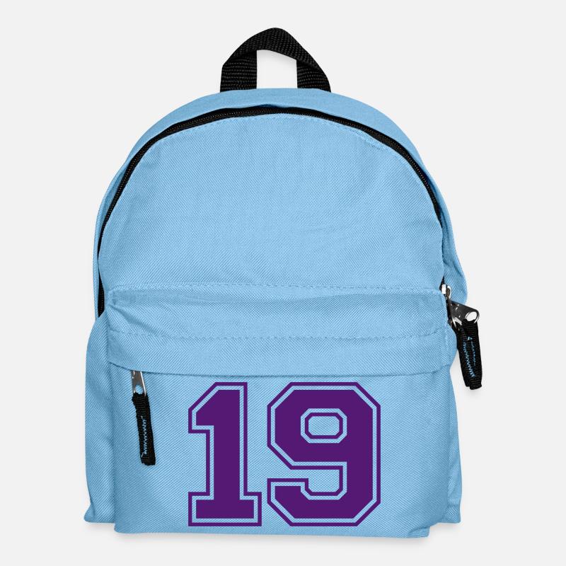19 - Kinder Rucksack - Hellblau
