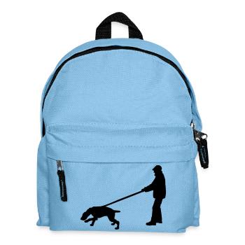mantrailer_2_cb - Kinder Rucksack - Hellblau - Vorne