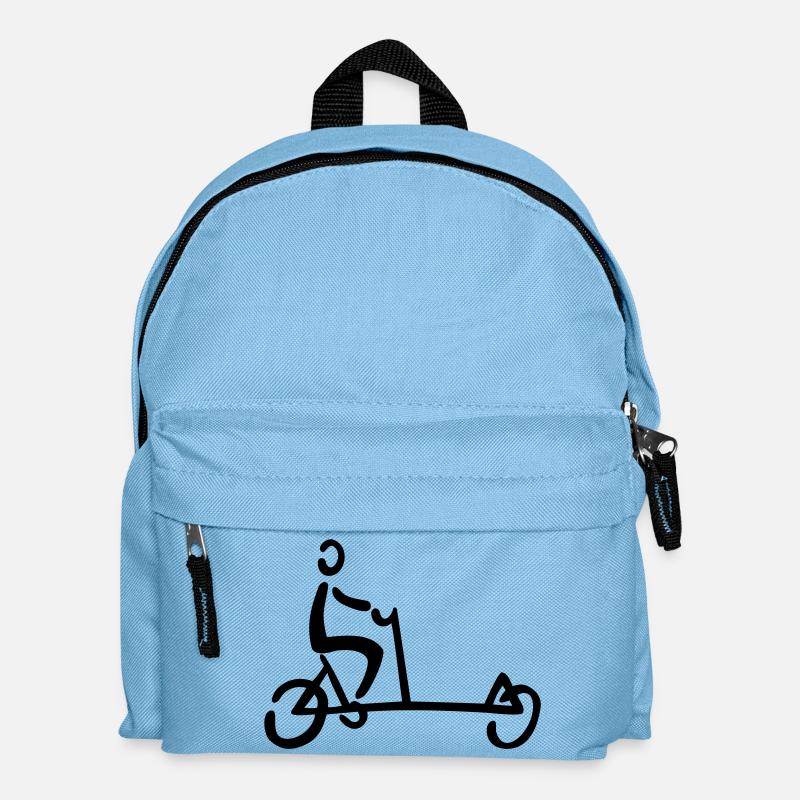 Lastenrad - Kinder Rucksack - Hellblau