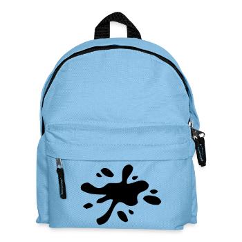 Klecks 2 - Kinder Rucksack - Hellblau - Vorne
