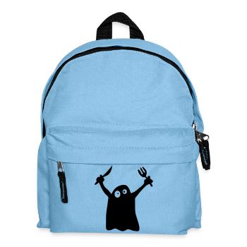 Hungry Ghost - Kids' Backpack - light blue - Front
