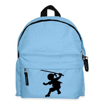 ninja - Kids' Backpack - light blue - Front