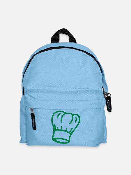 Kochmütze - Kinder Rucksack - Hellblau