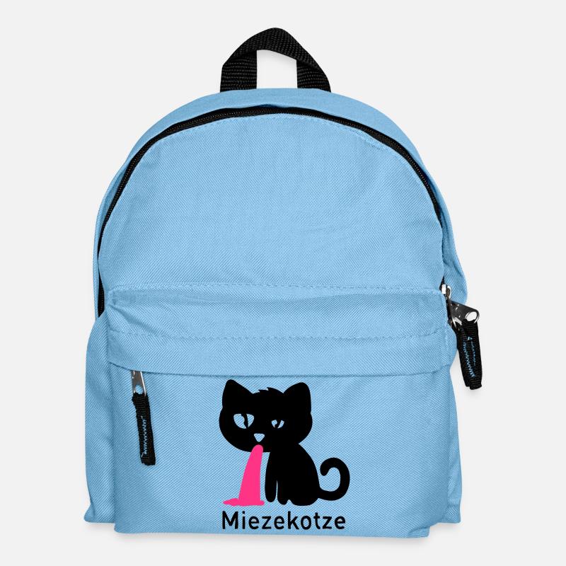 Miezekotze - Kinder Rucksack - Hellblau