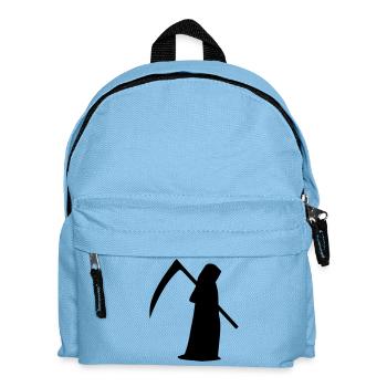 Sens mort silhouette Halloween cadeau - Sac à dos Enfant - bleu clair - Devant