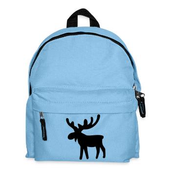 Moose - Kids' Backpack - light blue - Front