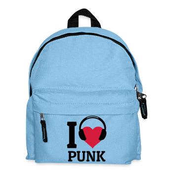 I love Punk - Sac à dos Enfant - bleu clair - Devant