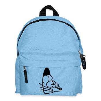 Trou de souris Trou de souris Trou de souris Peeps Mignon Drôle Bande dessinée - Sac à dos Enfant - bleu clair - Devant