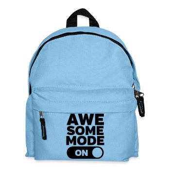 Awesome Mode (On) - Kinder Rucksack - Hellblau - Vorne