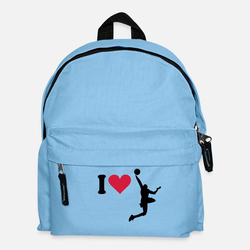 Basketball - Kids' Backpack - light blue
