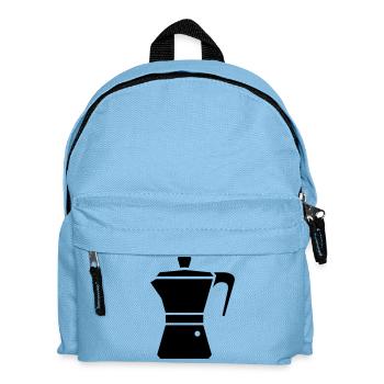 bialetti kaffee espressokanne - Kinder Rucksack - Hellblau - Vorne