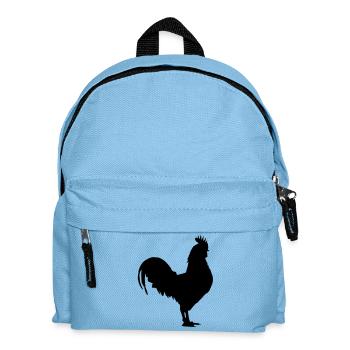 coq - Sac à dos Enfant - bleu clair - Devant