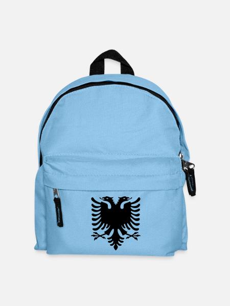 Shqiponja ORIGINAL - Kinder Rucksack - Hellblau