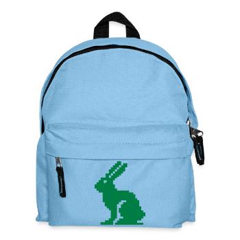 Bunny Pixel - Kids' Backpack - light blue - Front