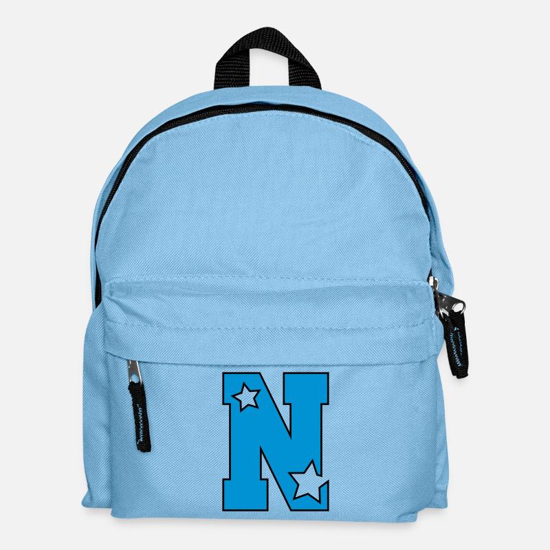 lettern - Kinder Rucksack - Hellblau