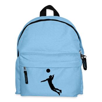 volleyball - Kinder Rucksack - Hellblau - Vorne