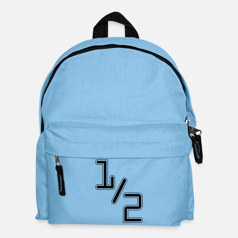 half - Kinder Rucksack - Hellblau