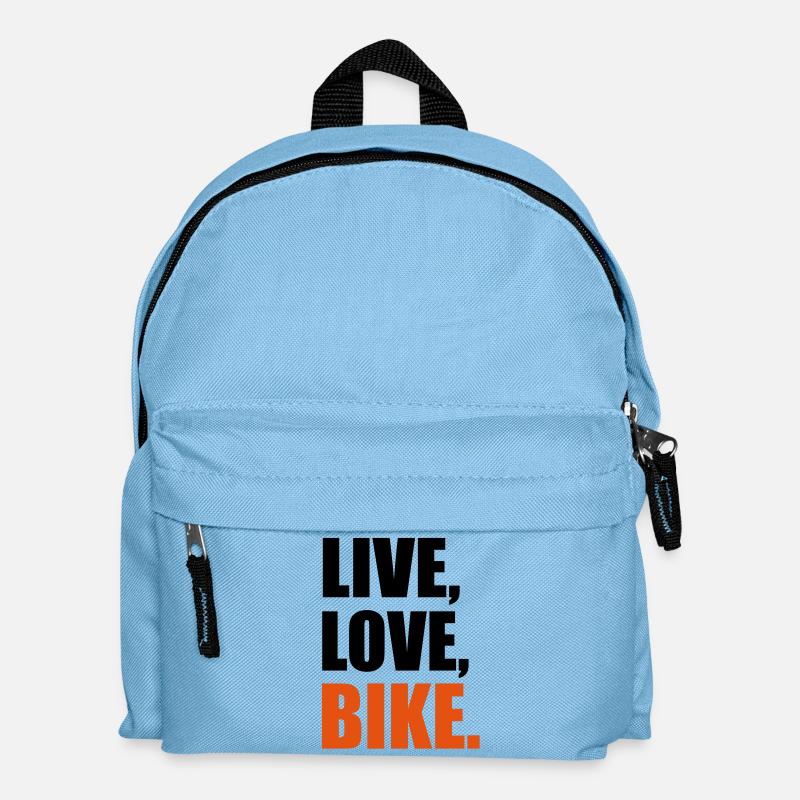 Fahrrad - Kinder Rucksack - Hellblau