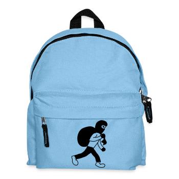 Robber - Kids' Backpack - light blue - Front