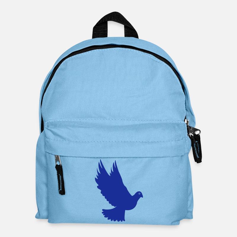 taube - Kinder Rucksack - Hellblau