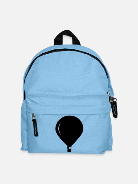 hot-air balloon - Kids' Backpack - light blue