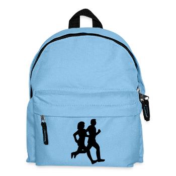 Friedens-Lauf - Kinder Rucksack - Hellblau - Vorne