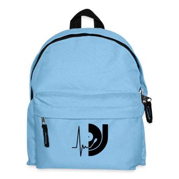 music_pulse_dj - Kinder Rucksack - Hellblau - Vorne
