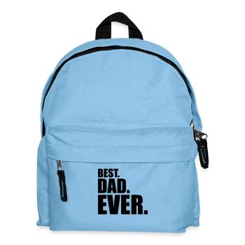 Best Dad Ever - Kids' Backpack - light blue - Front