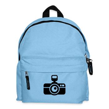 Camera - Kids' Backpack - light blue - Front