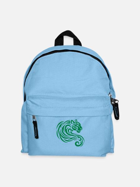 Panther Tribal - Kids' Backpack - light blue