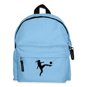 Soccer female - Sac à dos Enfant - bleu clair - Devant