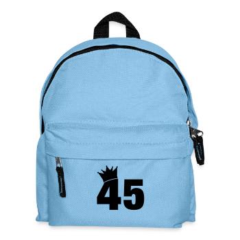 45_krone_f1 - Kinder Rucksack - Hellblau - Vorne