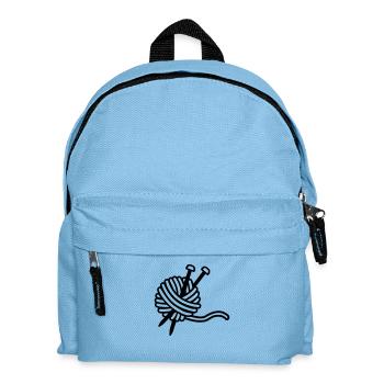 Tricoter - Sac à dos Enfant - bleu clair - Devant