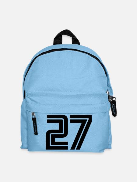 27 - Kids' Backpack - light blue