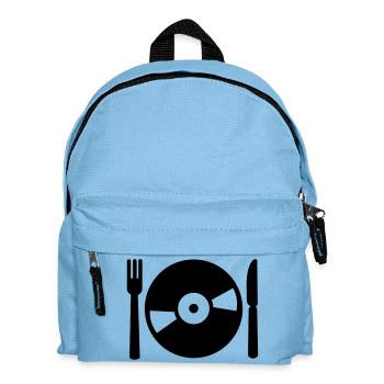 Vinyl - Kids' Backpack - light blue - Front